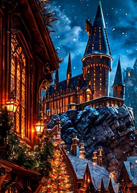 Театральный орган в усадьбе. Гарри Поттер