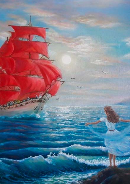 Алые паруса. Орган, арфа, саксофон, флейта, дудук