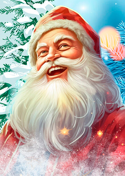 Ёлка на воде!