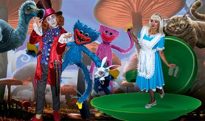 Приключения Хагги Вагги в Зазеркалье