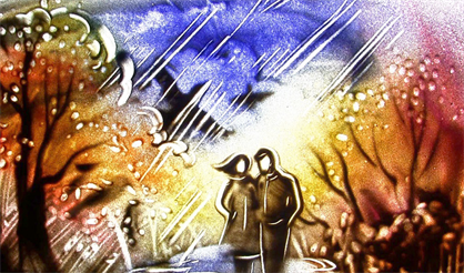 "Времена года" с песочной анимацией. Квартет "Мелодион"