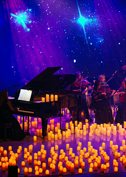 Музыка КИНОшедевров в сиянии тысячи свечей