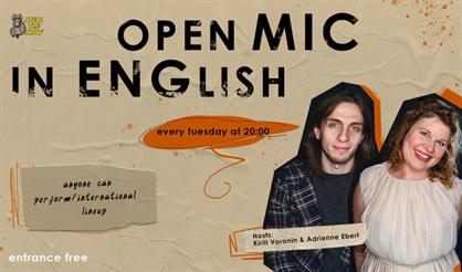 English Stand-up Open Mic