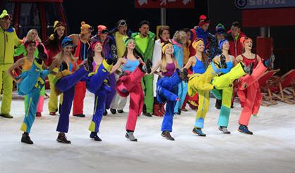 Зимний вечер в Шамони