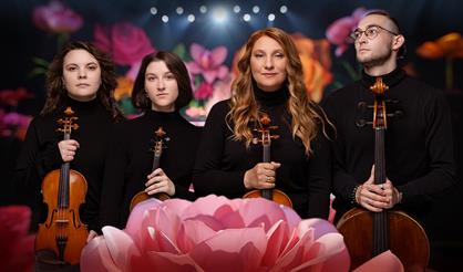 Музыка и цветы. Погружение в мир прекрасного. Квартет "Мелодион"