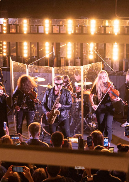 Симфоническое rock show на крыше. Imperialis Orchestra