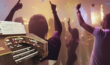 Театральный орган в усадьбе. Классика рока. Орган, виолончель, ударные