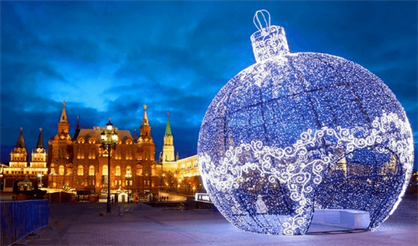 Огни новогодней столицы (с фуршетом и концертом в ЦДЖ)