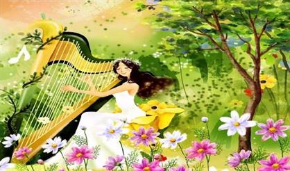 Музыка весны. Мировые хиты на арфе, флейте, скрипке и виолончели