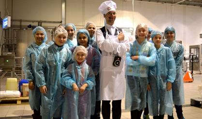 Сладкая экскурсия на фабрику мороженого "Чистая линия"