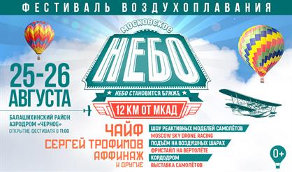 Фестиваль воздухоплавания "Московское небо"