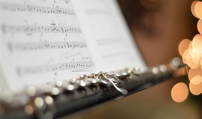 Романтический вечер при свечах. Сопрано, флейта и орган