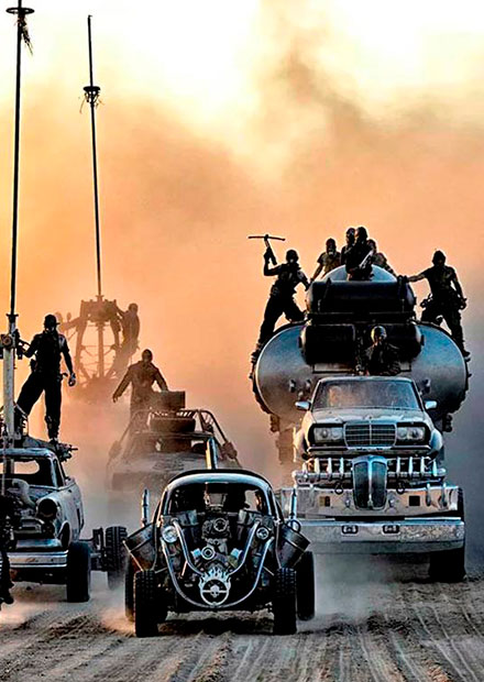 Halloween weekend. In Mad Max Style