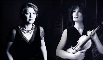 Полина Осетинская (фортепиано), Елена Ревич (скрипка)