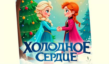 Новогодняя ёлка «Холодное сердце»