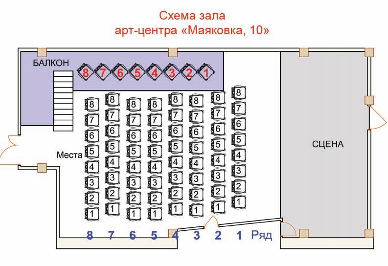 Атмосфера схема зала