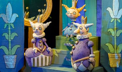 Сказка о капризной принцессе и короле лягушек