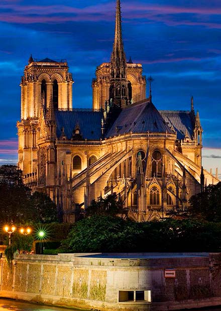 Собор Парижской Богоматери. Два органа