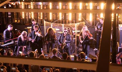 Симфоническое pop show на крыше. Imperialis Orchestra