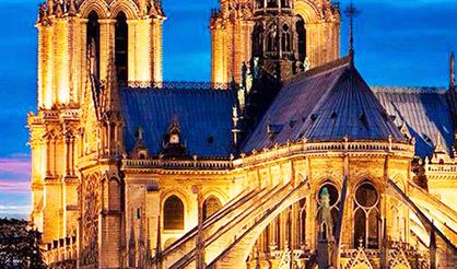 Собор Парижской Богоматери. Два органа