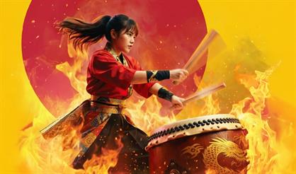 Шоу японских барабанов