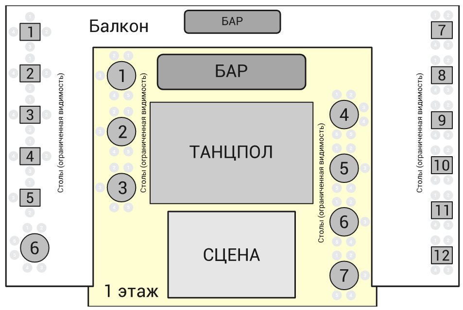 Дс труд иркутск схема зала