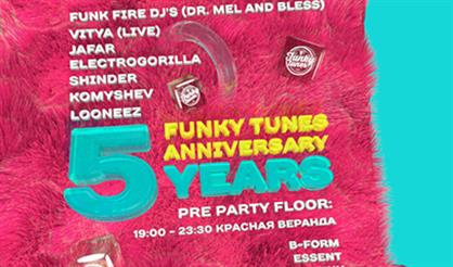 Funky Tunes. Anniversary Floor: 5 years