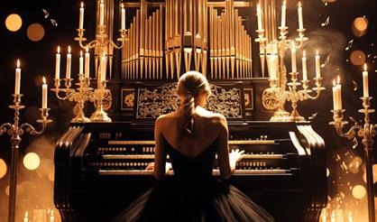 Старинный орган при свечах. Шедевры органной музыки трёх столетий