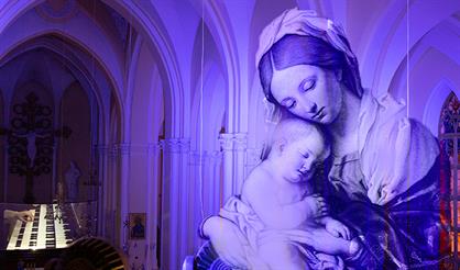 Ave Maria. Орган, вокал, скрипка