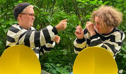 Енот на высоте