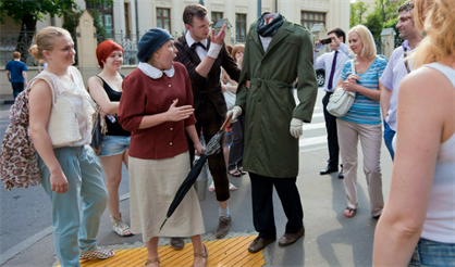 В час небывало жаркого заката