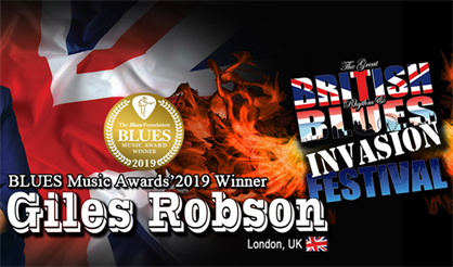 British Blues Invasion, Giles Robson (UK)