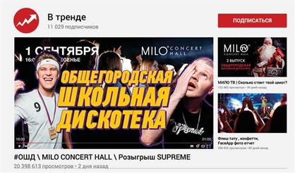 ОБЩЕГОРОДСКАЯ ШКОЛЬНАЯ ДИСКОТЕКА