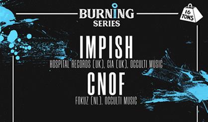 Burning Series. Ночь drum and bass музыки