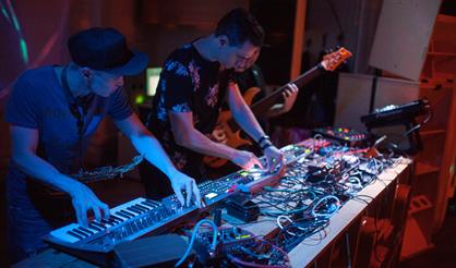 Electronic live на крыше. JADE project