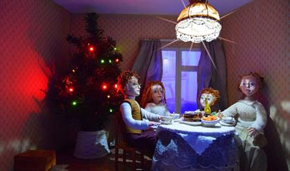 Как мы с папой ходили в лес за елкой