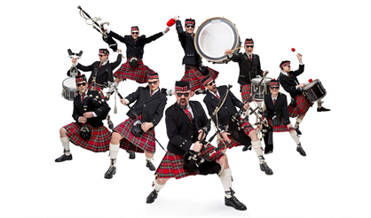 День святого Патрика. Оркестр волынщиков Москвы