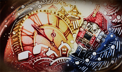 «Щелкунчик» с песочной анимацией