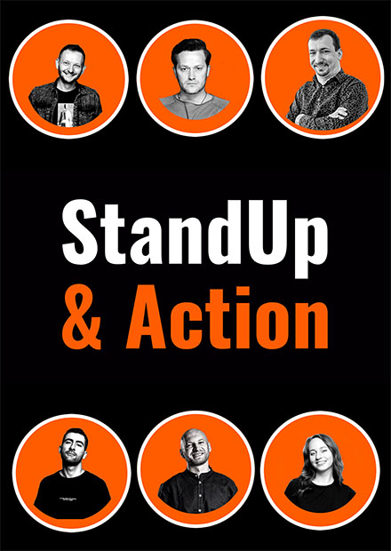 StandUp & Action (стендап+джаз)