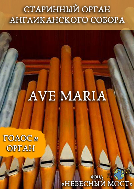 Старинный орган Англиканского собора. Ave Maria