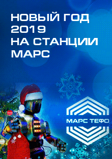 Новый год 2019 на станции МАРС