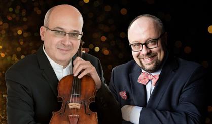 А. Лундин (скрипка) и А. Гиндин (фортепиано). Бах, Брамс