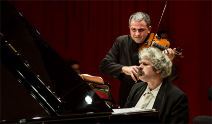 Доменико Нордио (скрипка, Швейцария), Михаил Лидский (фортепиано)