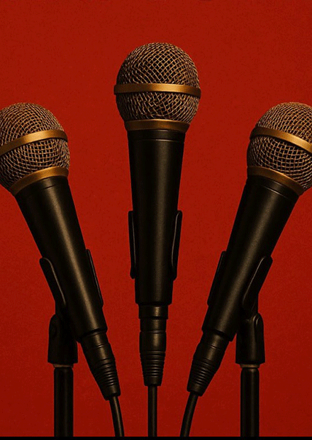 Три микрофона