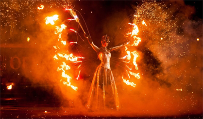 Вселенский карнавал огня