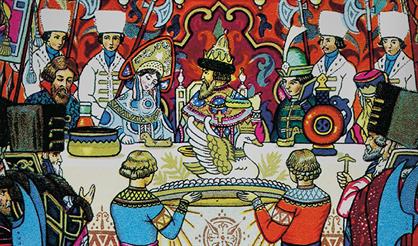 «Сказка о царе Салтане» с песочной анимацией