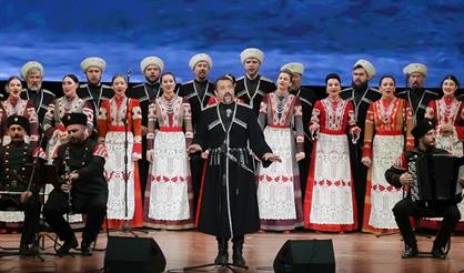 Кубанский казачий хор. "Песней очистимся!"