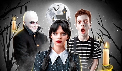 Уэнсдей и семейка