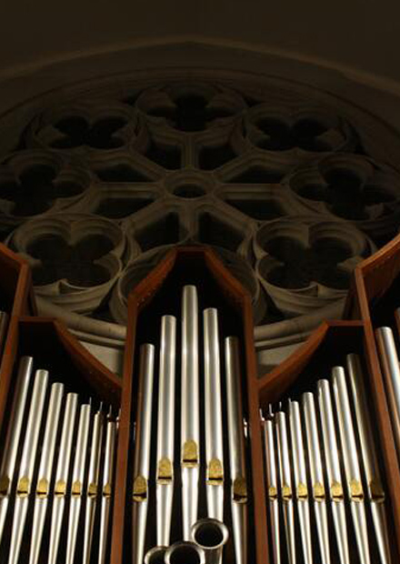 Старинный орган в Англиканском соборе. Иоганн Себастьян Бах