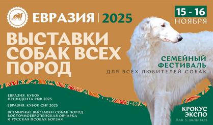 Выставка собак «Евразия 2025»